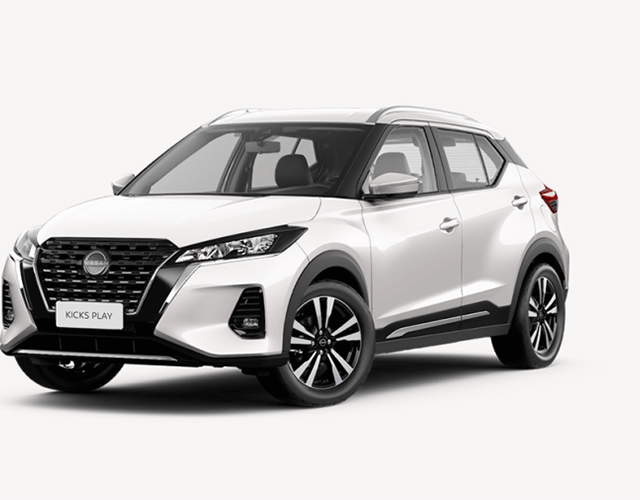 Nissan Kicks Play Branco Diamond