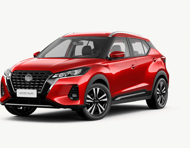 Nissan Kicks Play Vermelho Malbec