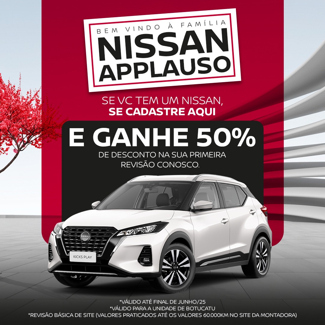 Bem-vindo à Família Nissan Applauso